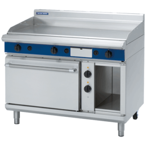 Blue Seal Evolution Series GPE508 Gas Griddle Electric Static Oven Range 2/1 GN