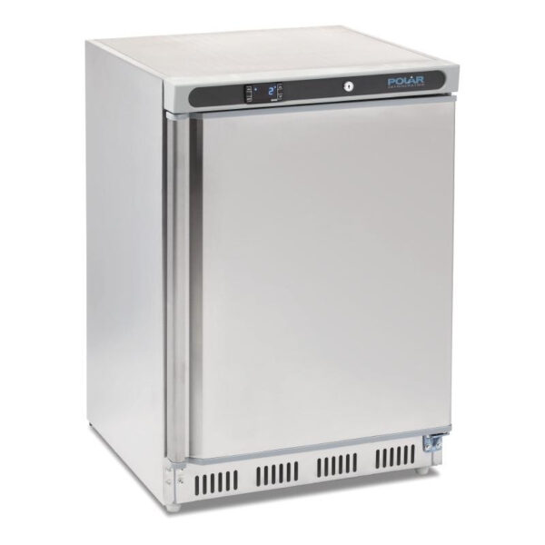 Polar CD080 Stainless Steel Undercounter Fridge