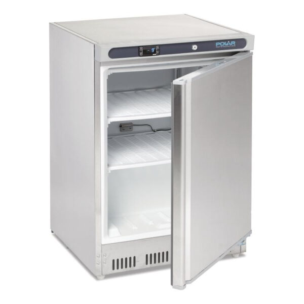 Polar CD081 Stainless Steel Undercounter Freezer