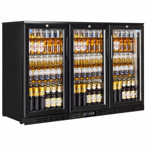 triple door bottle coolers