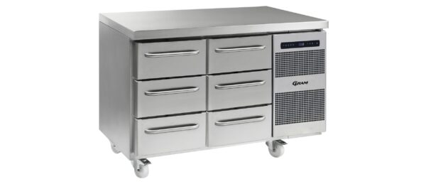 Gram Gastro K1407CSHA3D/3DC2 Counter Fridge-6 Drawers