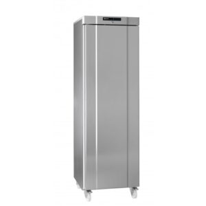 Gram Compact K410 Upright Fridge-Stainless Steel