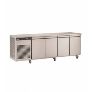 Foster EcoPro G2 EP1/4M 4 Door Counter Meat Fridge-Stainless Steel Ext/Aluminum Int-R290