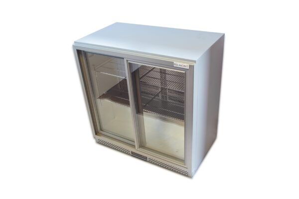 Belmont BC9027G Bottle Cooler Sliding Door -Silver