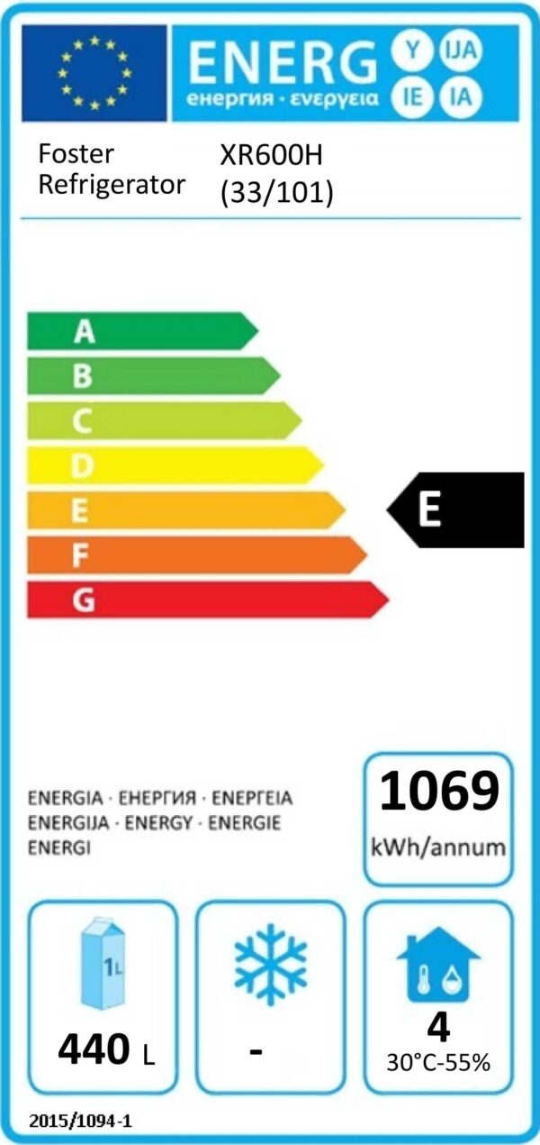 Refrigerator Energy Rating - Foster Refrigeration