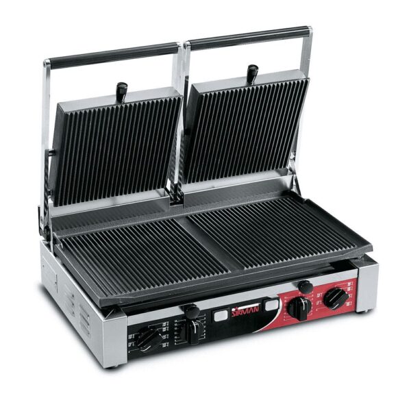 Sirman PD Double Ribbed Contact Grill